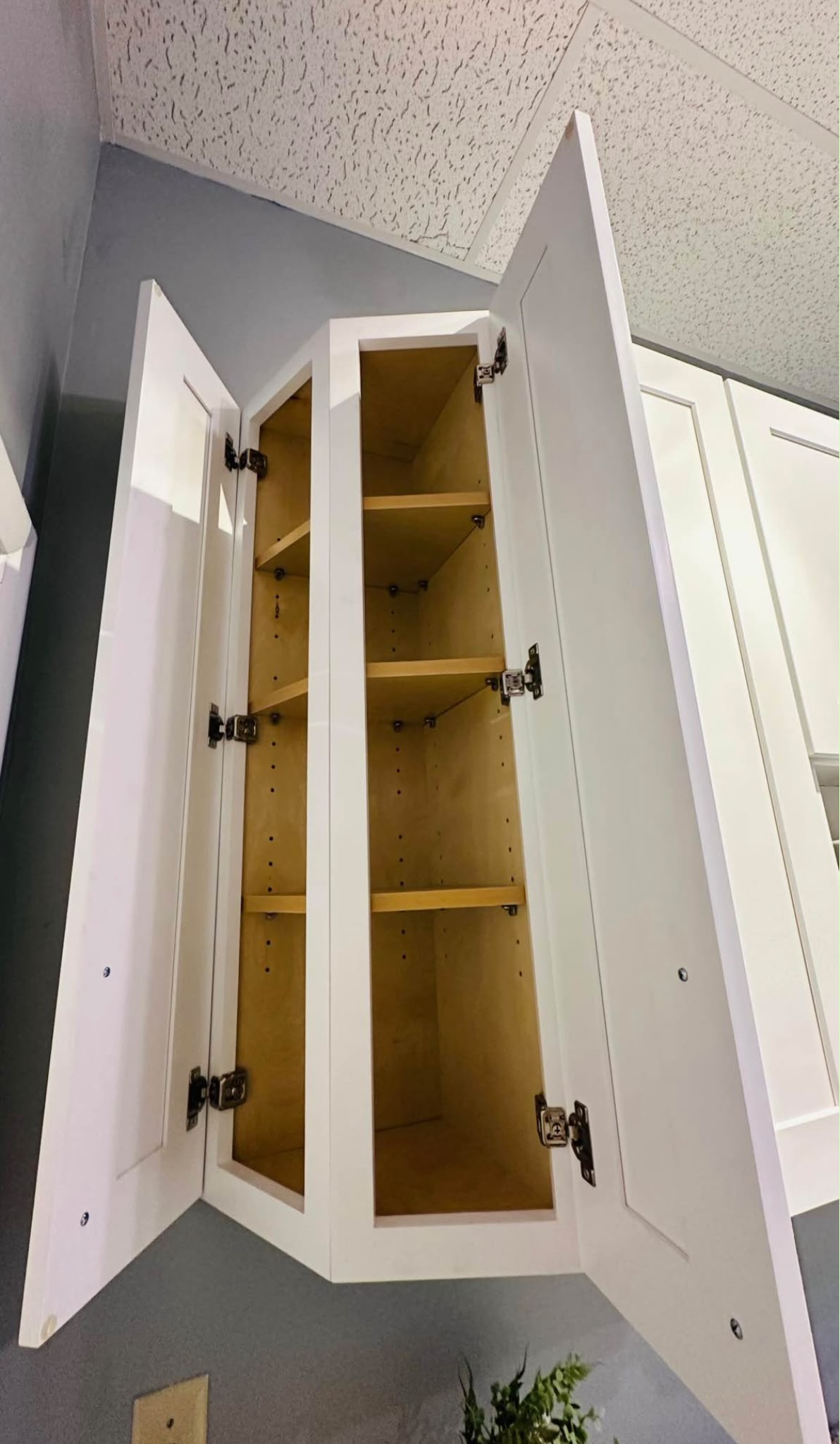 New soft-close hinges installed